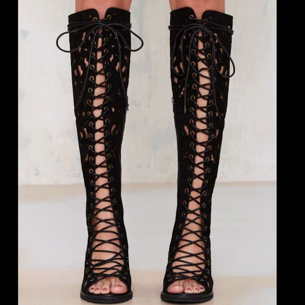 Jeffrey Campbell Lace Boots